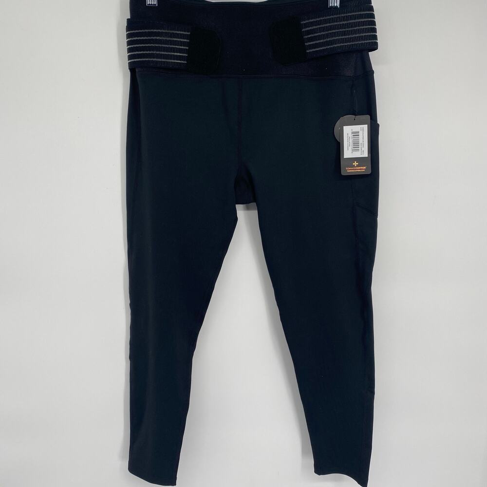 Tommie Copper Women XL Pro-Grade‎ Lower Back Support Leggings Breathable UPF 50